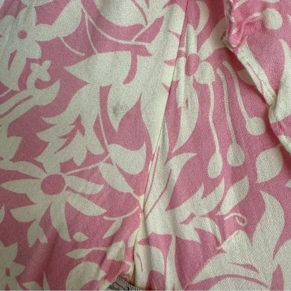 Free People Floral Pink and White Dress - Picture 15 of 16